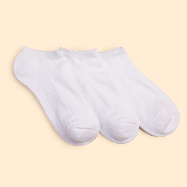 Calcetines Pack x 3 Mujer Mitzy Blanco