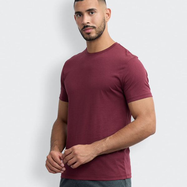 Polo Hombre José Core Guinda Sombra
