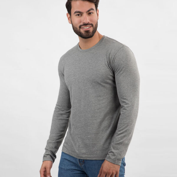 Polo Hombre Pepe Core Plomo Melange