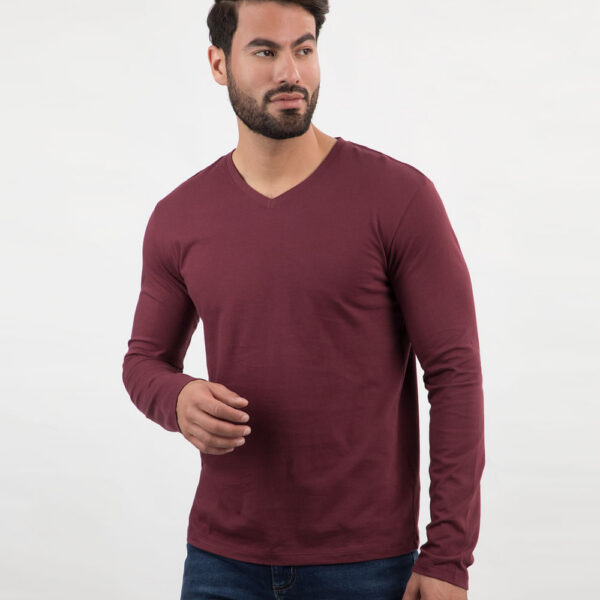 Polo Hombre Toño Core Guinda Sombra