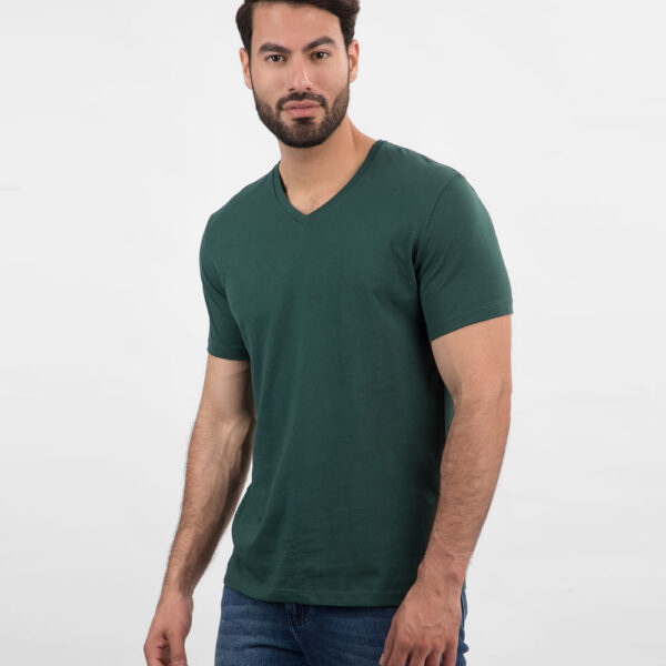 Polo Hombre César Core Verde Esmeralda
