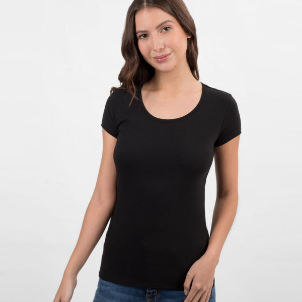 Polo Mujer Dévora Core Negro