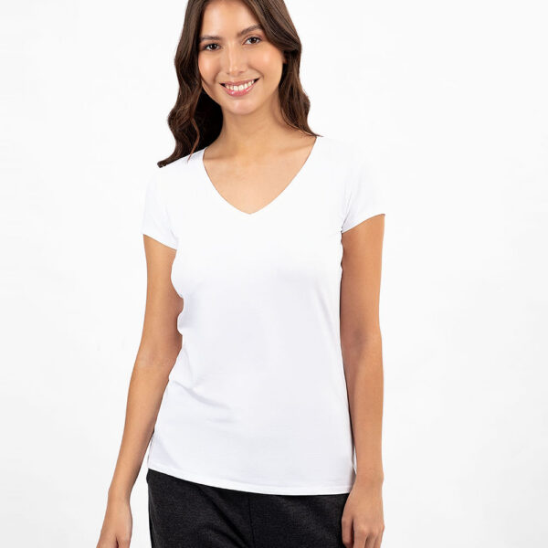 Polo Mujer Dora Core Blanco