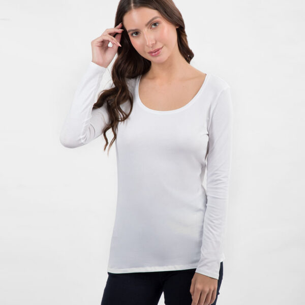 Polo Mujer Maricielo Core Blanco