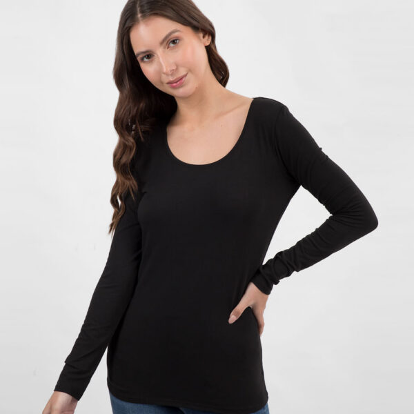 Polo Mujer Maricielo Core Negro