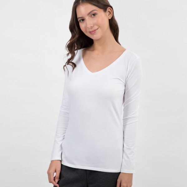 Polo Mujer Mariluna Core Blanco