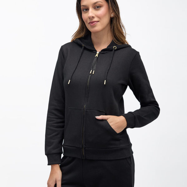 Casaca Mujer Maria Core Negro