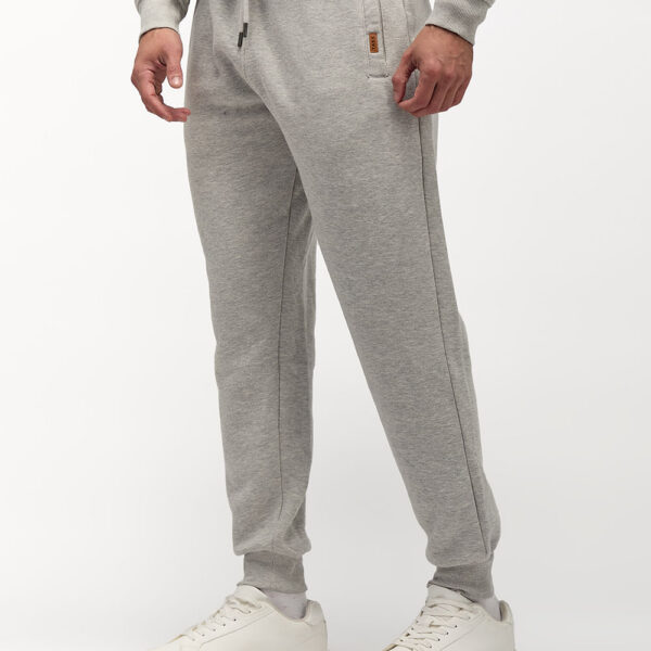 Jogger Hombre Juan Core Gris Fit Poly Htr