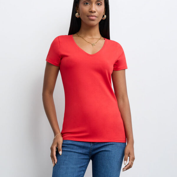 Polo Mujer Dora Core Rojo