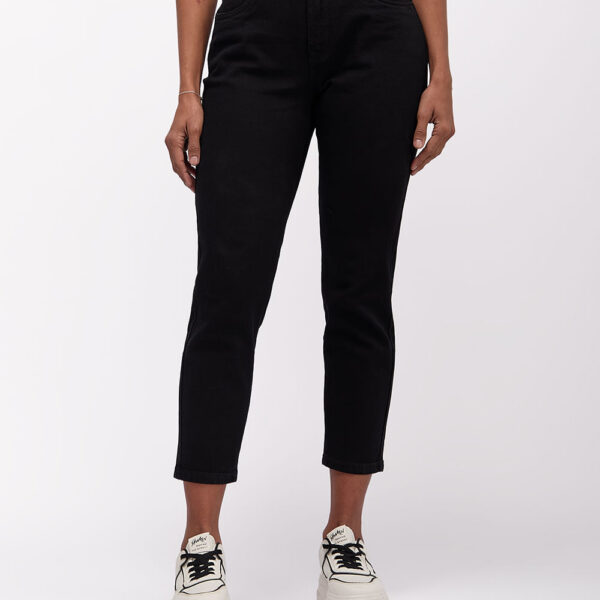 Jean Mujer Laura Negro Denim