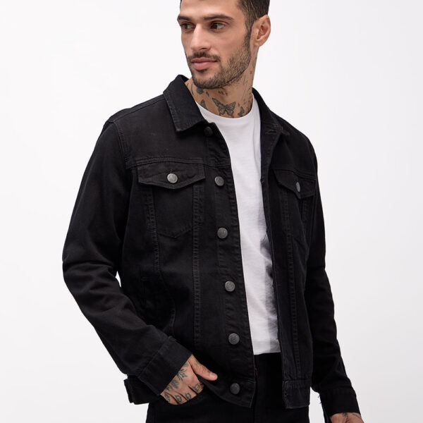 Casaca Jean Hombre Nee Negro