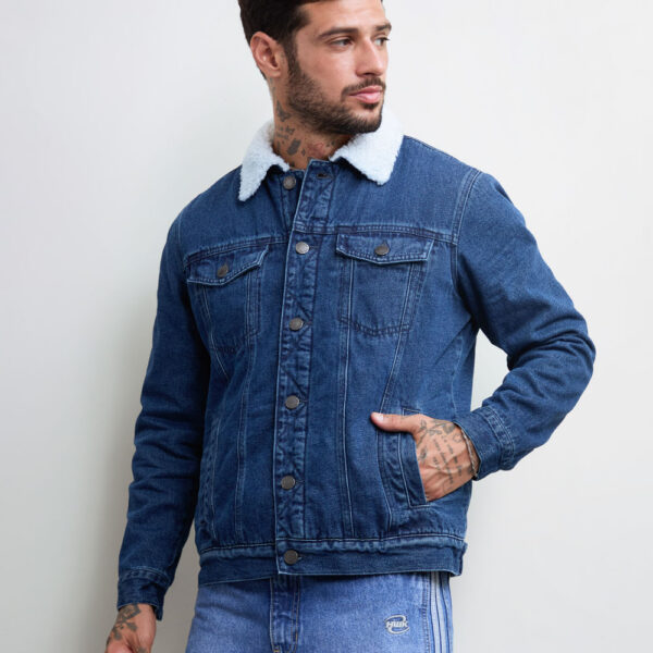Casaca Hombre Ian Azul Oscuro