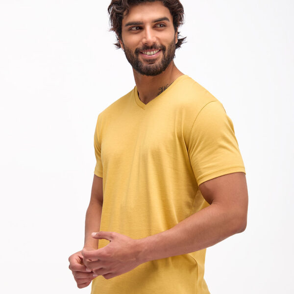 Polo Hombre Antonio Core Mostaza Nautico