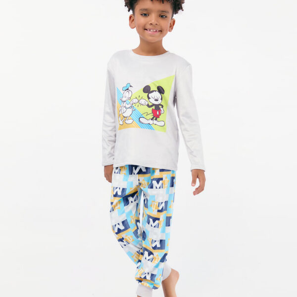 Pijama Set 2 Piezas Niño Alexandro Gris ártico