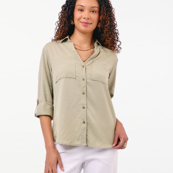 Blusa Mujer Miluska Verde Salvia