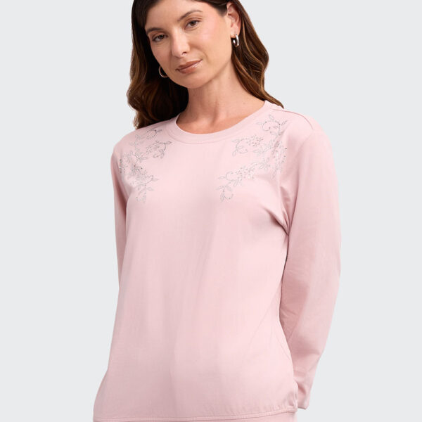 Polo Mujer Layali Rosado Vintage