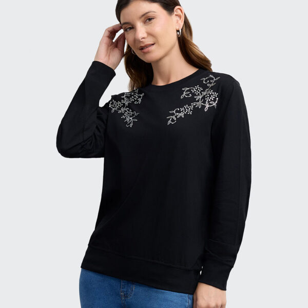 Polo Mujer Layali Negro