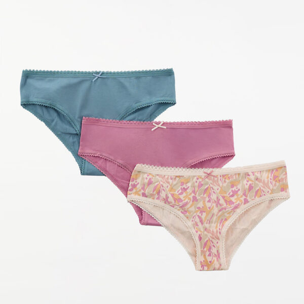 Trusa Pack x 3 Mujer Kalena Borgoña