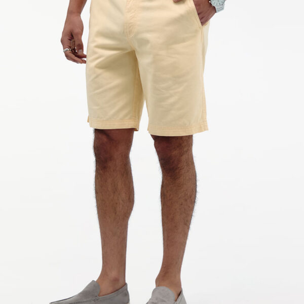 Bermuda Hombre Ismael Amarillo Pastel