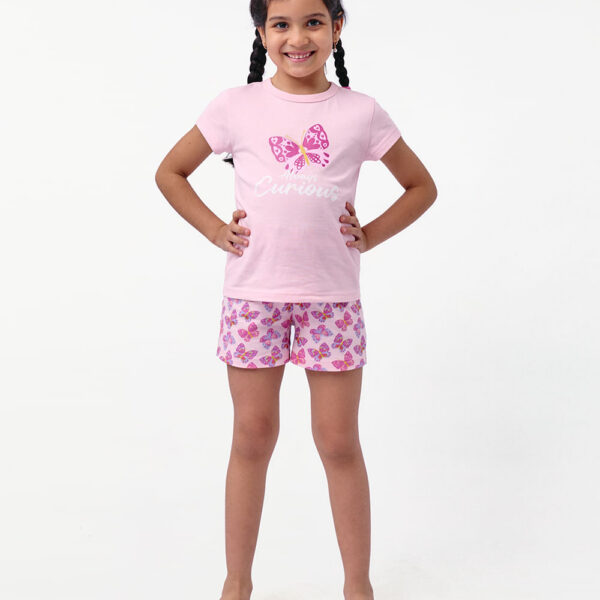 Pijama Set 2 Piezas Niña Juliet Rosado