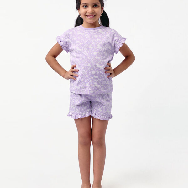Pijama Set 2 Piezas Niña Grace Lila