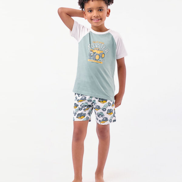 Pijama Set 2 Piezas Niño Owen Verde