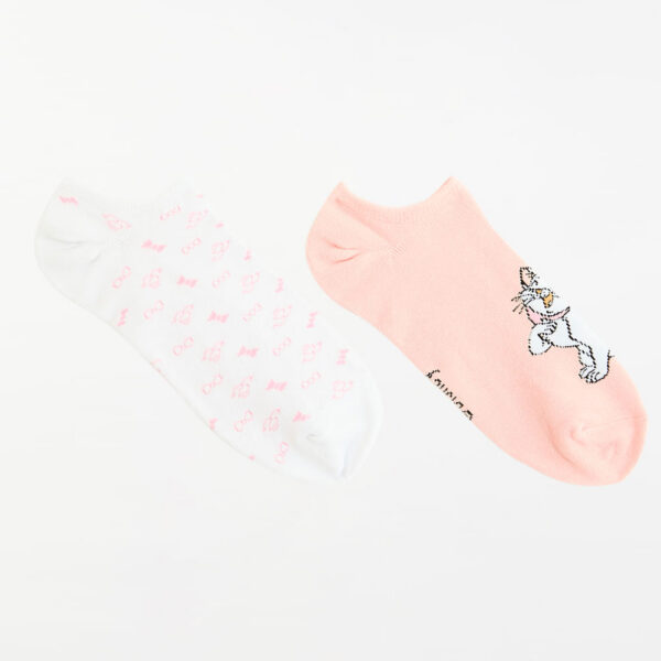 Calcetines Pack X 2 Mujer Olivia Rosado