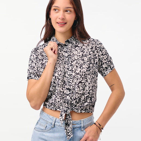 Blusa Mujer Kia Negro