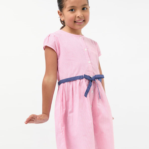 Vestido Niña Rafaela Rosado Icing