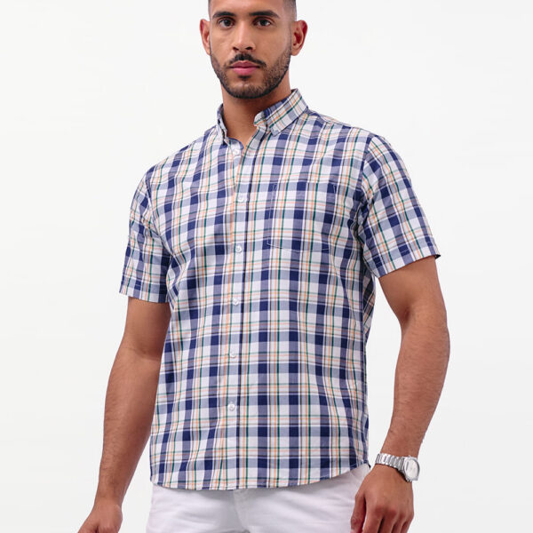 Camisa Hombre Ruben Azul Dutty