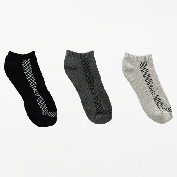 Calcetines Pack x 3 Hombre Cales Gris Oscuro