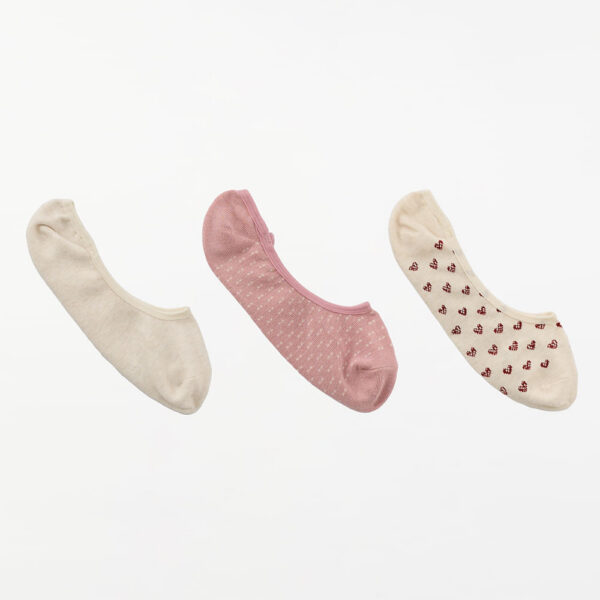 Calcetines Pack x 3 Mujer Danna Rojo