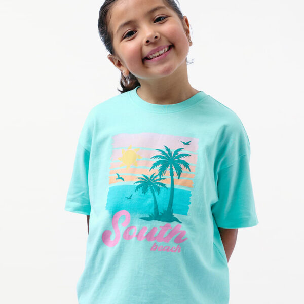 Polo Niña Katerin Aqua Ice