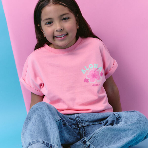 Polo Niña Roxi Coral New