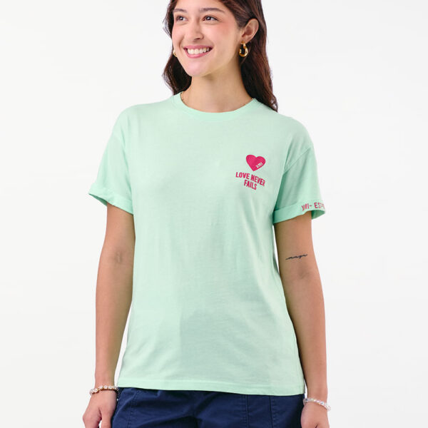 Polo Mujer Polea Verde Paraíso