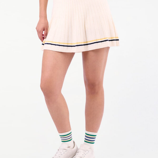 Falda Mujer Narel Crema Pastel