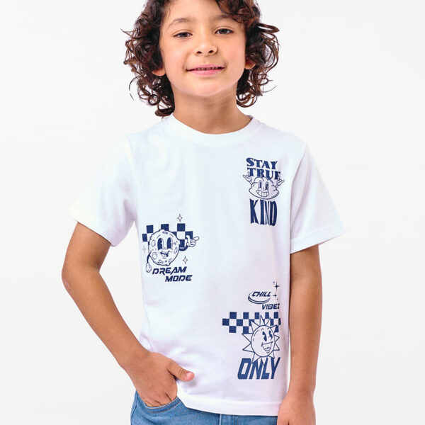 Polo Niño Eros Blanco Optico