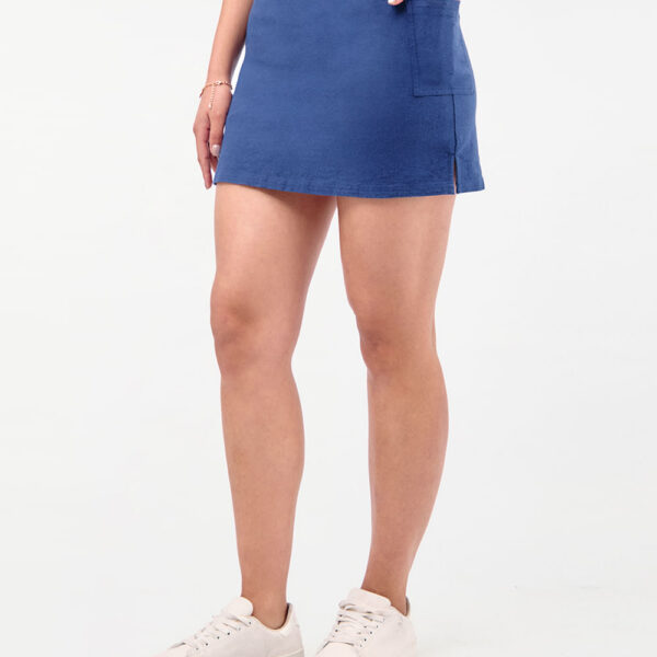 Falda Mujer Lina Azul Atlántico