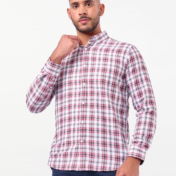 Camisa Hombre Piedro Rojo Carmin
