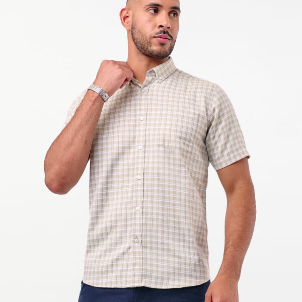 Camisa Hombre Ruben Verde Empolvado