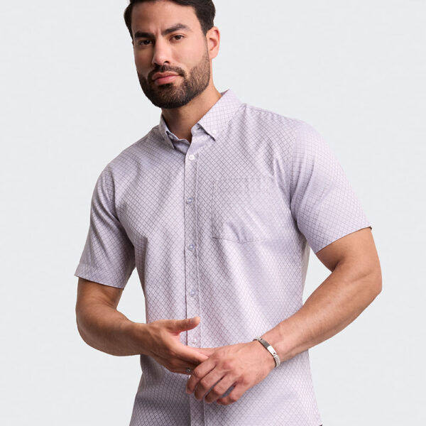 Camisa Hombre Ruben Gris Claro