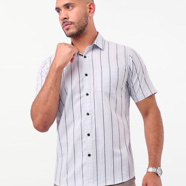 Camisa Hombre Perez Celeste Agua