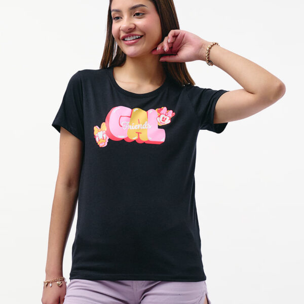 Polo Mujer Katty Negro