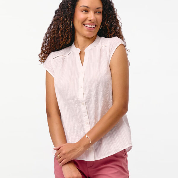 Blusa Mujer Cata Solid Coco