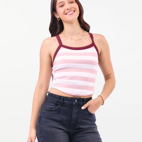 Top Mujer Maia Palo Rosa