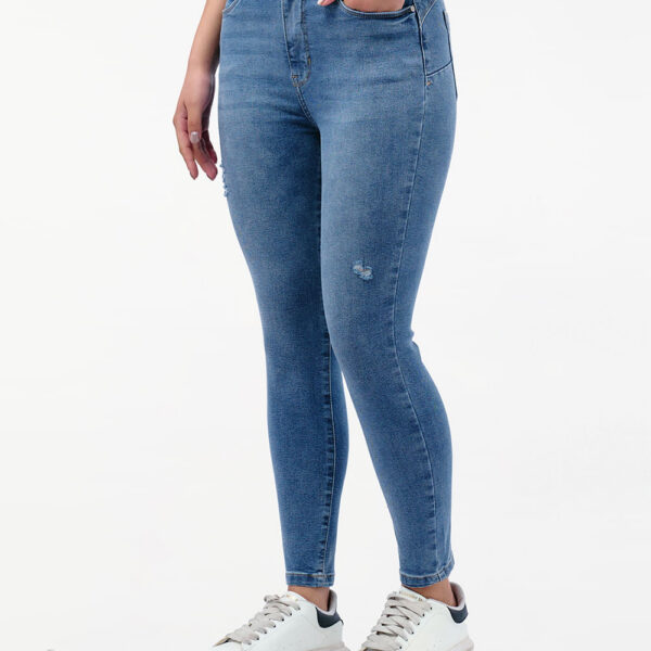 Jean Mujer Fabiola Total Faded Bleach