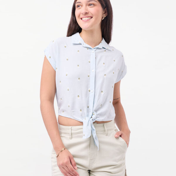 Blusa Mujer Sima Celeste