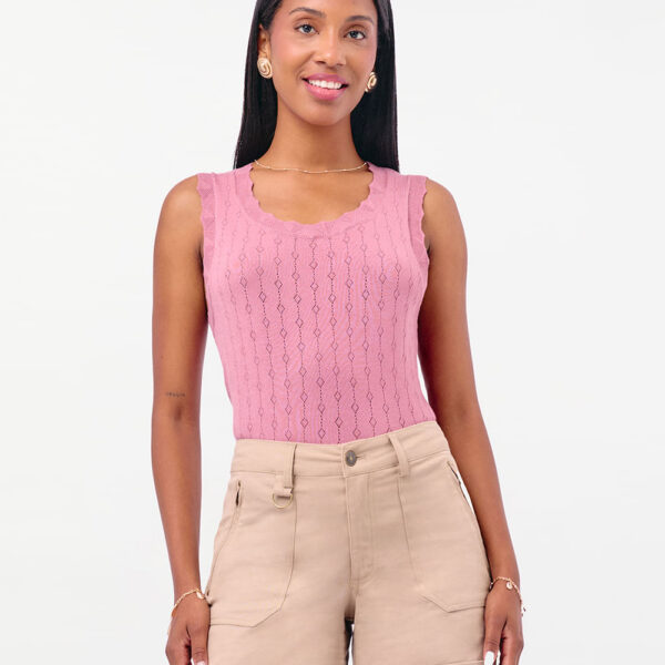 Polo Mujer Aline Palo Rosa Garnet