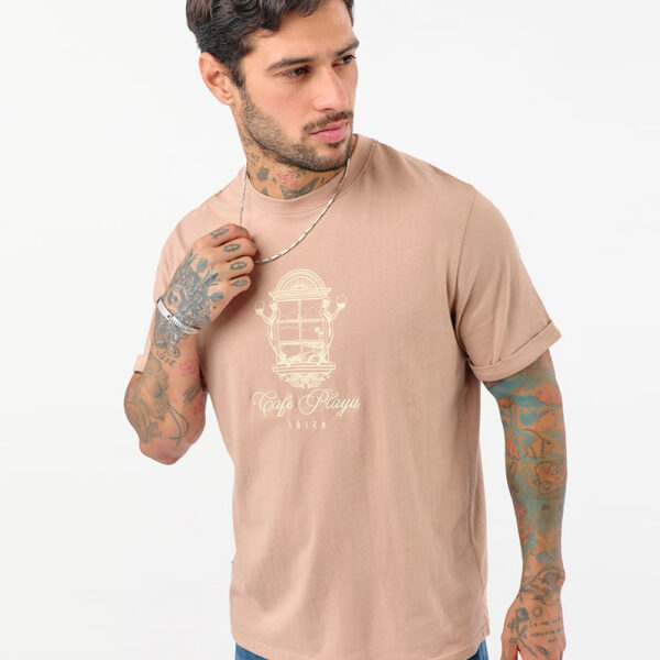 Polo Hombre Phill Beige Sand
