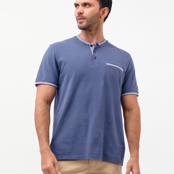 Polo Hombre Maxwell Azul Pacífico